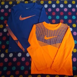 Boys Nike dri-fit long sleeve lot